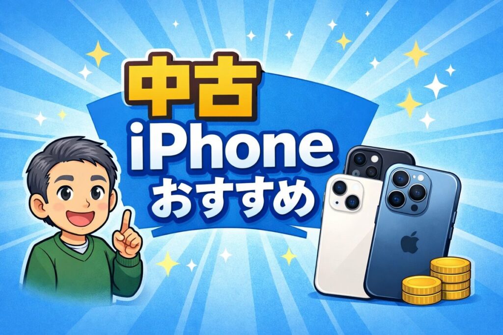 中古iPhoneおすすめの選び方