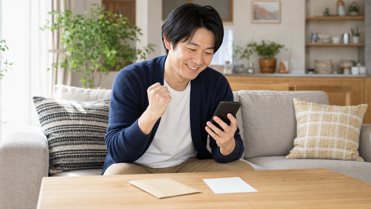 NURO光のキャッシュバックについて調べる様子