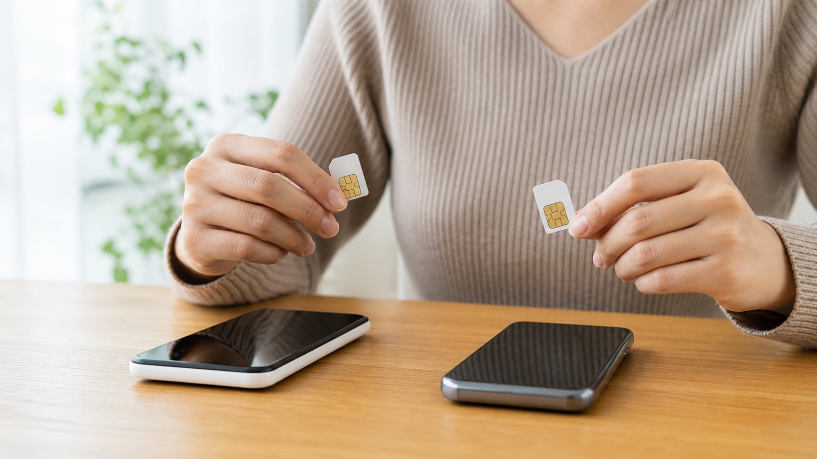 ソフトバンクとワイモバイルの料金プランを比較するイメージ