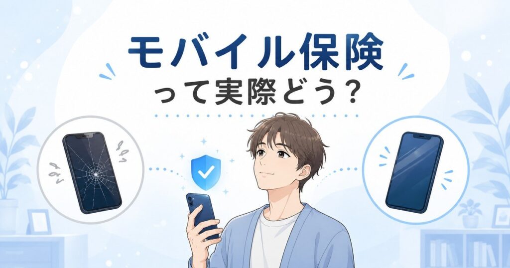 モバイル保険とAppleCareの比較アイキャッチ