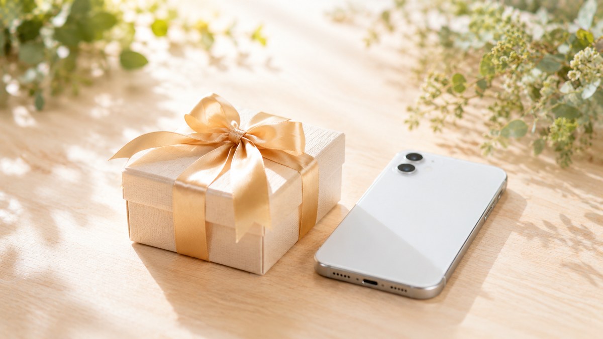 スマホのキャンペーン特典のイメージ写真