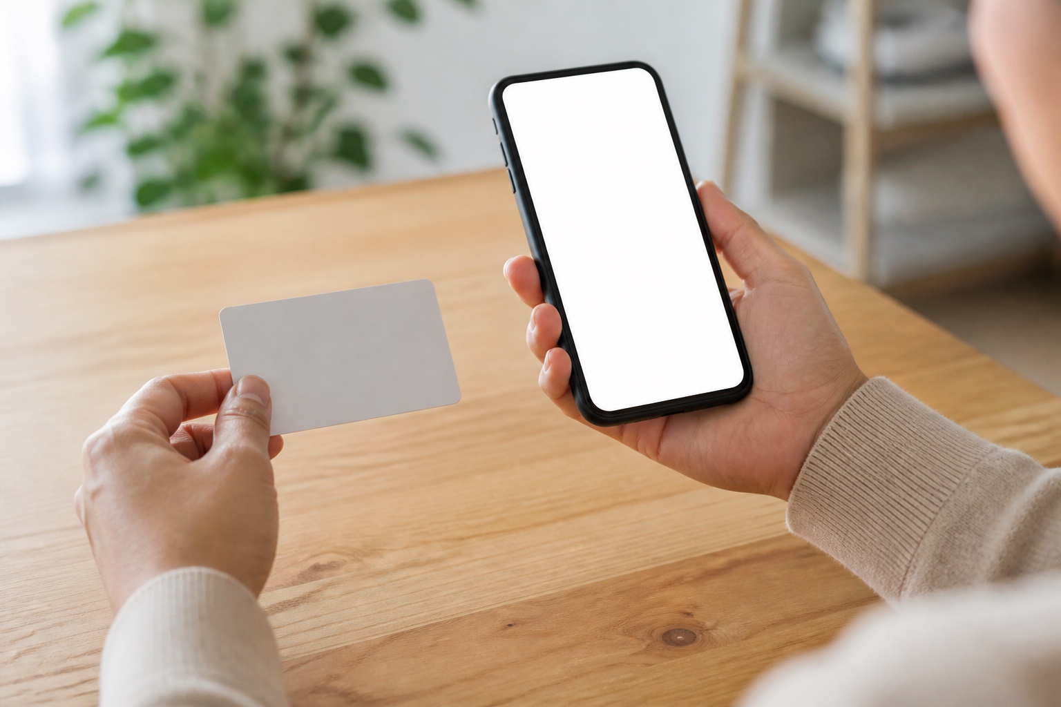 スマートフォンでサブスクリプションの契約内容を確認している様子