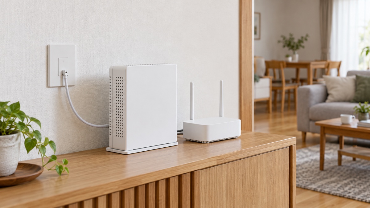 光回線のルーターとホームルーター