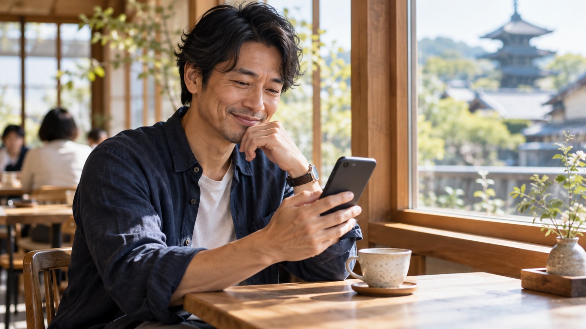 スマホ代を見直して満足そうな人
